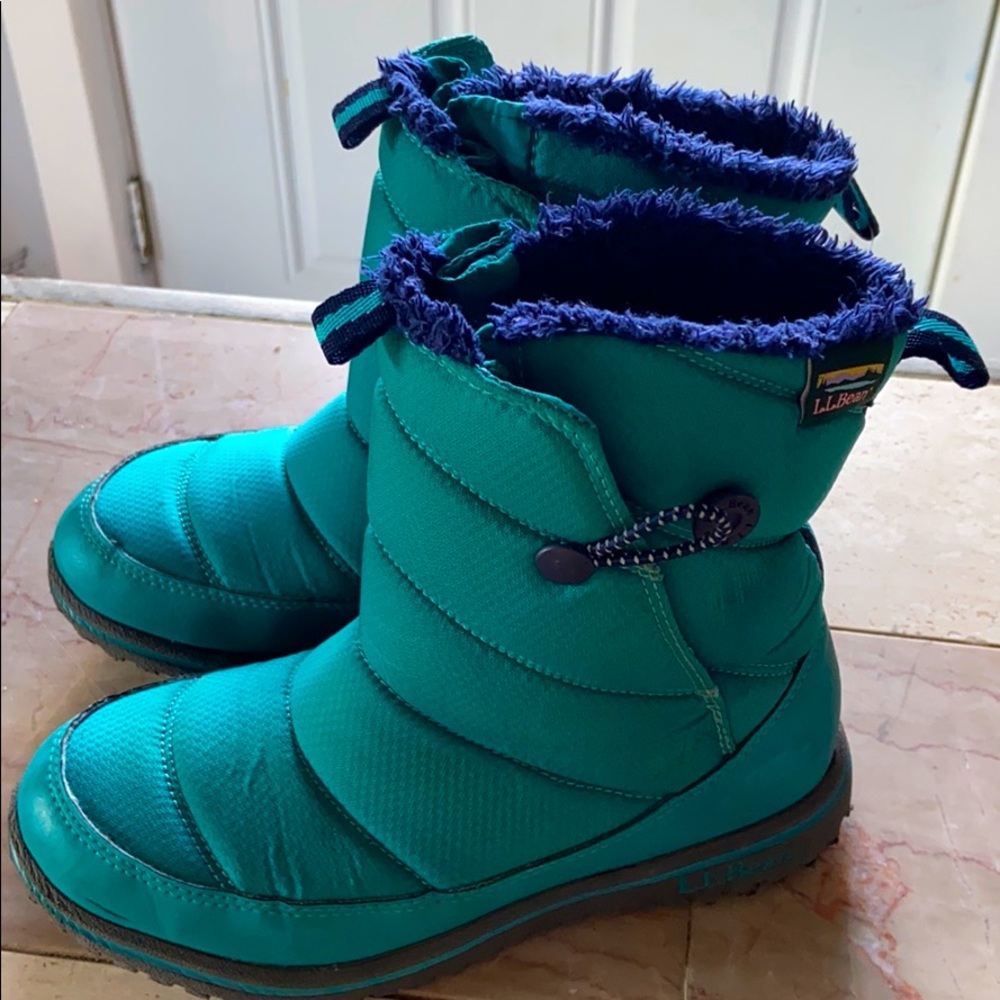Llbean primaloft kids boots